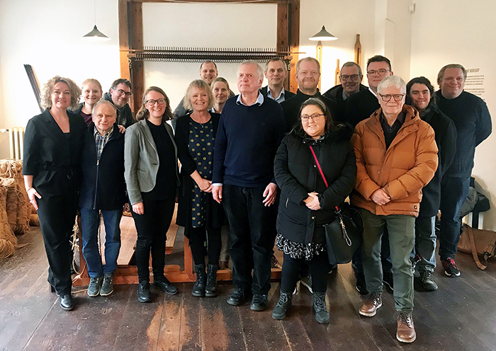 Mødedeltagere til forsorgsmøde i Svendborg.